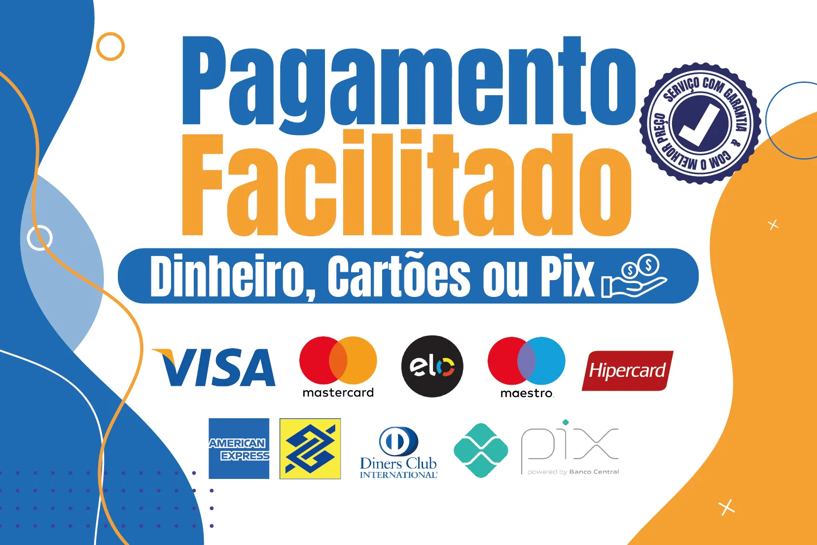Formas de Pagamento